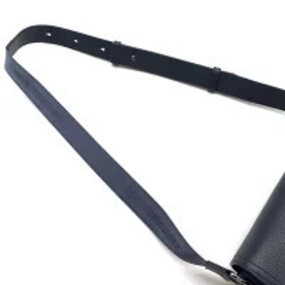 Dior Saddle Oblique Shoulder Bag Canvas Leather Navy Blue - Picture 5 of 8
